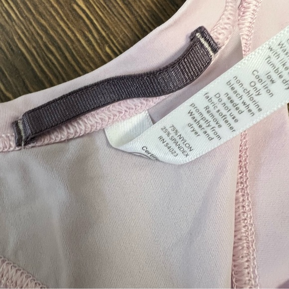 Athleta Light Pink Racer Back Tank SZ MED - Picture 4 of 6